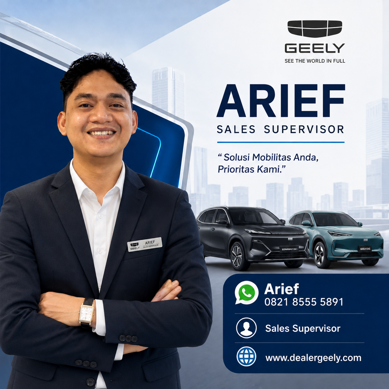 Arief - Sales Supervisor